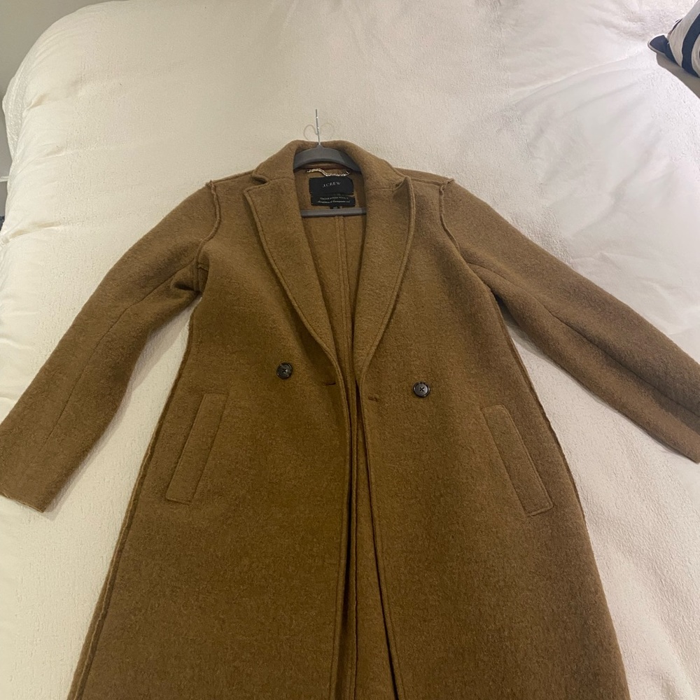 J. Crew Italian Boiled Wool Coat